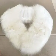 SAGAFOX リアルファー白/美品/箱あり/成人式で1度着用/汚れなし