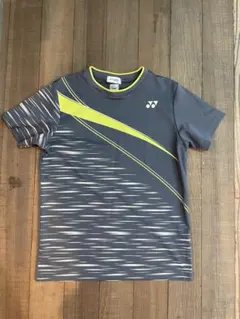 YONEX バドミントンウェア Mサイズ グレー/イエロー
