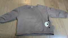 くま　裏起毛トレーナー