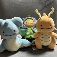 ポケモン へんしん！メタモン カイリュー＆ラプラス ぬいぐるみ