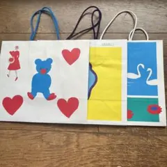 AUDREY ショッピングバッグ 3点セット　紙袋　食品