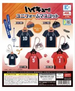 【ハイキュー!!】ユニフォームマスコット 音駒 黒尾鉄朗
