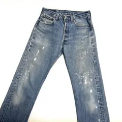 ビンテージ　Levi's 501 90's USA製 アメリカ製 ペンキ　雰囲気