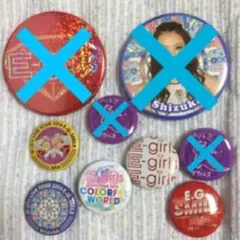 E-girls 缶バッチ