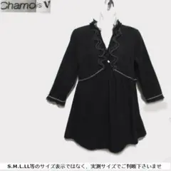 m24118・値下★ChamoisVジオン商事★7分袖チュニック上質綿100のサムネイル