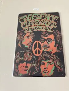 Creedence Clearwater Revival ブリキ看板 インテリア