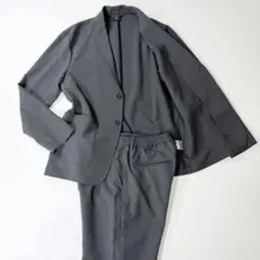 美品 ニューバランス THE CITY セットアップ ストレッチ　洗える　グレー