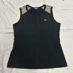 BURBERRY BLUE LABEL ノースリーブ ブラック 38