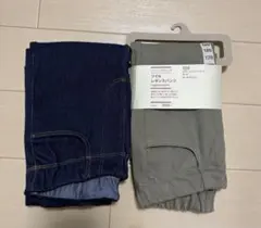 無印　レギンスパンツ120