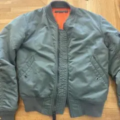 美品　 MA-1フライトジャケット オリーブグリーン