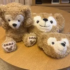 ダッフィー3点セット　美品