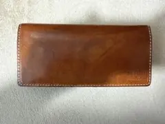 TAKEO KIKUCHI タケオキクチ 長財布 レザー ブラウン 訳あり