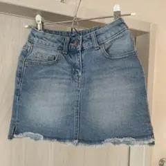 美品キッズデニムスカート