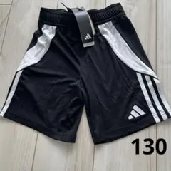 新品　アディダス　サッカー　ティロ　ハーフパンツ 130 ブラック