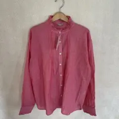 新品　タグ付　未使用　サマンサモスモス　シャツ　ブラウス　長袖　レッド