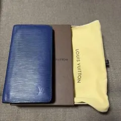 k*n様 LOUIS VUITTON エピ 二つ折り財布 ブルー - メルカリ