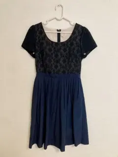 CYNTHIA ROWLEY 切り替え ワンピース　ドレス　二次会　謝恩会