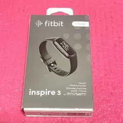 【美品】Fitbit inspire3 ブラック　健康　運動　食事