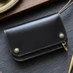 トラッカーウォレット　ミドル　horse leather