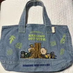 ROOTOTE ピーナッツスヌーピー デニムトートバッグのサムネイル