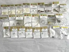 アクセサリーパーツ28点パーツクラブ貴和製作所他⭐︎写真最初4個変更あり7枚目追加