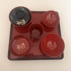 お食い初め 食器　女の子用