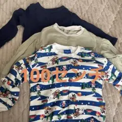 トレーナーと長袖Tシャツセット　メンズ　キッズ　長袖