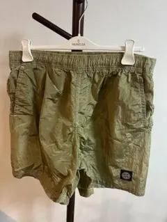 STONE ISLAND ナイロンメタル スイムショーツ オリーブのサムネイル