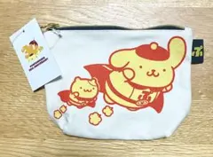 ポムポムプリン しまむら 30周年アニバーサリー ポーチ