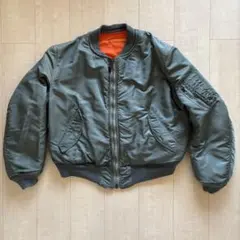 米軍 実物 MA-1 USAF フライトジャケット LARGE 1971年製