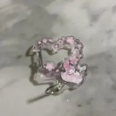 サンリオ　マイメロディ　さくらマジックアクリルカラビナ