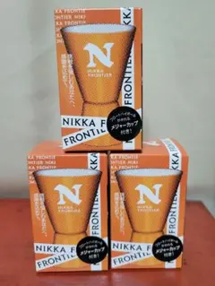 NIKKA FRONTIER メジャーカップ 3個セット 非売品のサムネイル