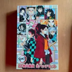 鬼滅の刃　缶バッチセット　鬼殺隊報特別報告書付