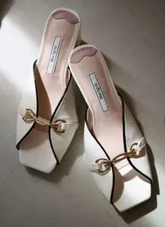 herlipto Square Buckle Mules 36 - メルカリ