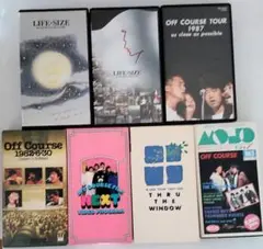 オフコース 小田和正 VHS ビデオ 7本セットのサムネイル