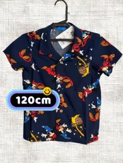 120cm 【現行品】ファンタジアミッキー【公式】 アロハシャツ　Disney