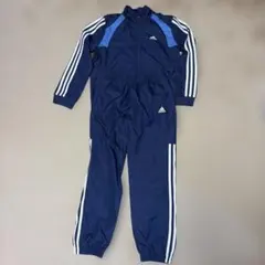 adidas ジャージ 上下セット　 ネイビー/ブルー ジュニア140