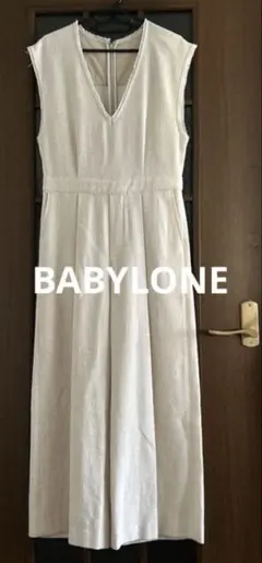 [新品未使用] BABYLONE ツイード オールインワンのサムネイル