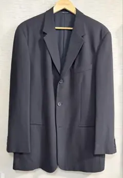 ビンテージ未使用品EMPORIO ARMANIテーラードJKT L NAVYのサムネイル