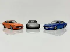1/64 アオシマ製 グラチャンコレクション フェアレディZ 3台セット