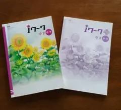 iワーク&iワークプラス中2 数学 2冊セット