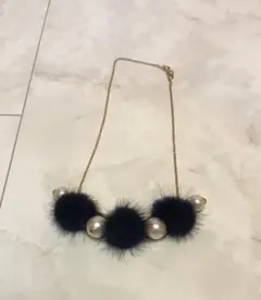 BEAMS ふわふわ アクセサリー ネックレス(新品)のサムネイル