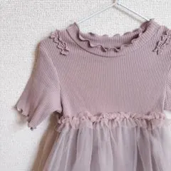 après les cours＊チュールワンピース 110サイズ