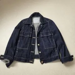 シンゾーン デニムジャケット セカンドタイプ 濃紺 34 日本製 Gジャン
