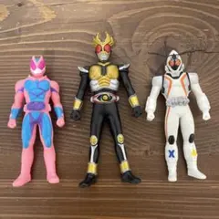 【３体セット】仮面ライダーアギト　グランフォーム　フィギュア　リバイス　フォーゼ