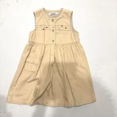 【familiar】 ワンピース ジャンバースカート 110cm