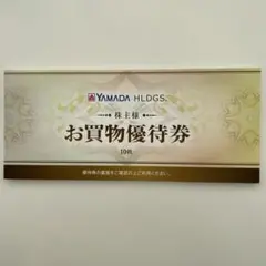 ヤマダ電機 買物優待券 5,000円分