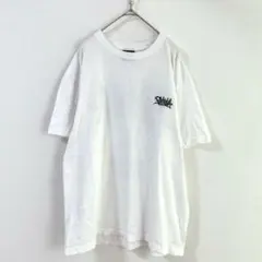 5370 FlipTheScript バックプリント　Tシャツ　ロゴ　白　Mのサムネイル