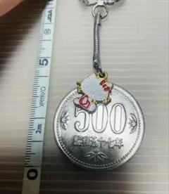 ハローキティ 500円硬貨キーホルダー 昭和57年製 昭和レトロ 希少
