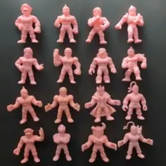 キン肉マン　キン消し　キンケシ　肌色　ペールオレンジ　正義超人　王位争奪編　レア